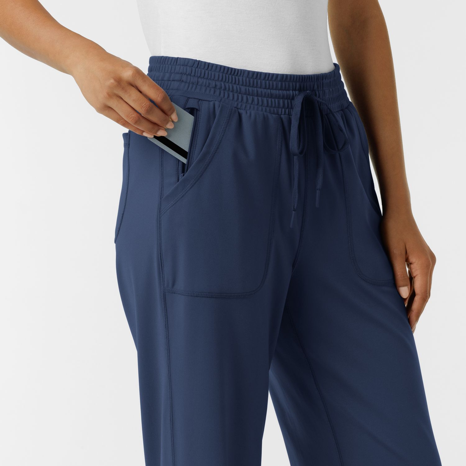 Pantalone donna 5559 largo navy blue