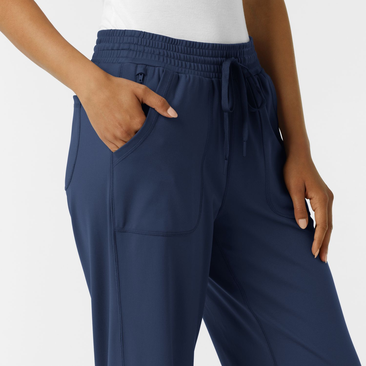 Pantalone donna 5559 largo navy blue