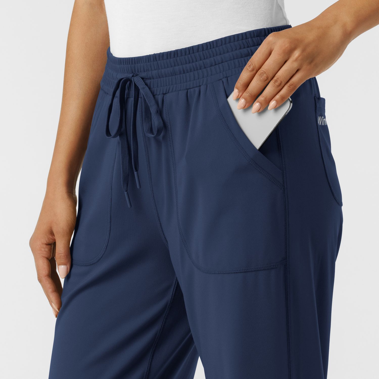 Pantalone donna 5559 largo navy blue