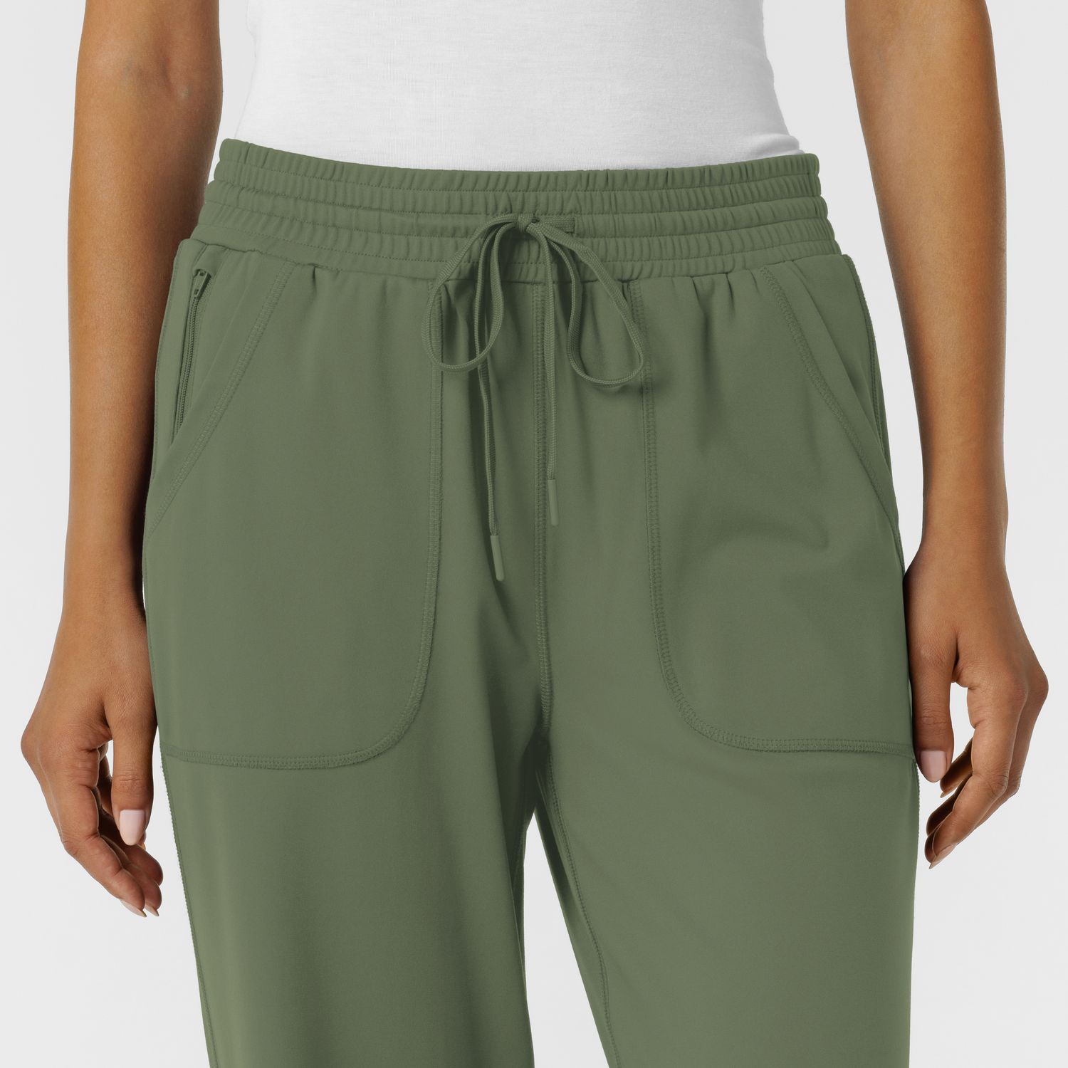 Pantalone donna 5559 largo olive