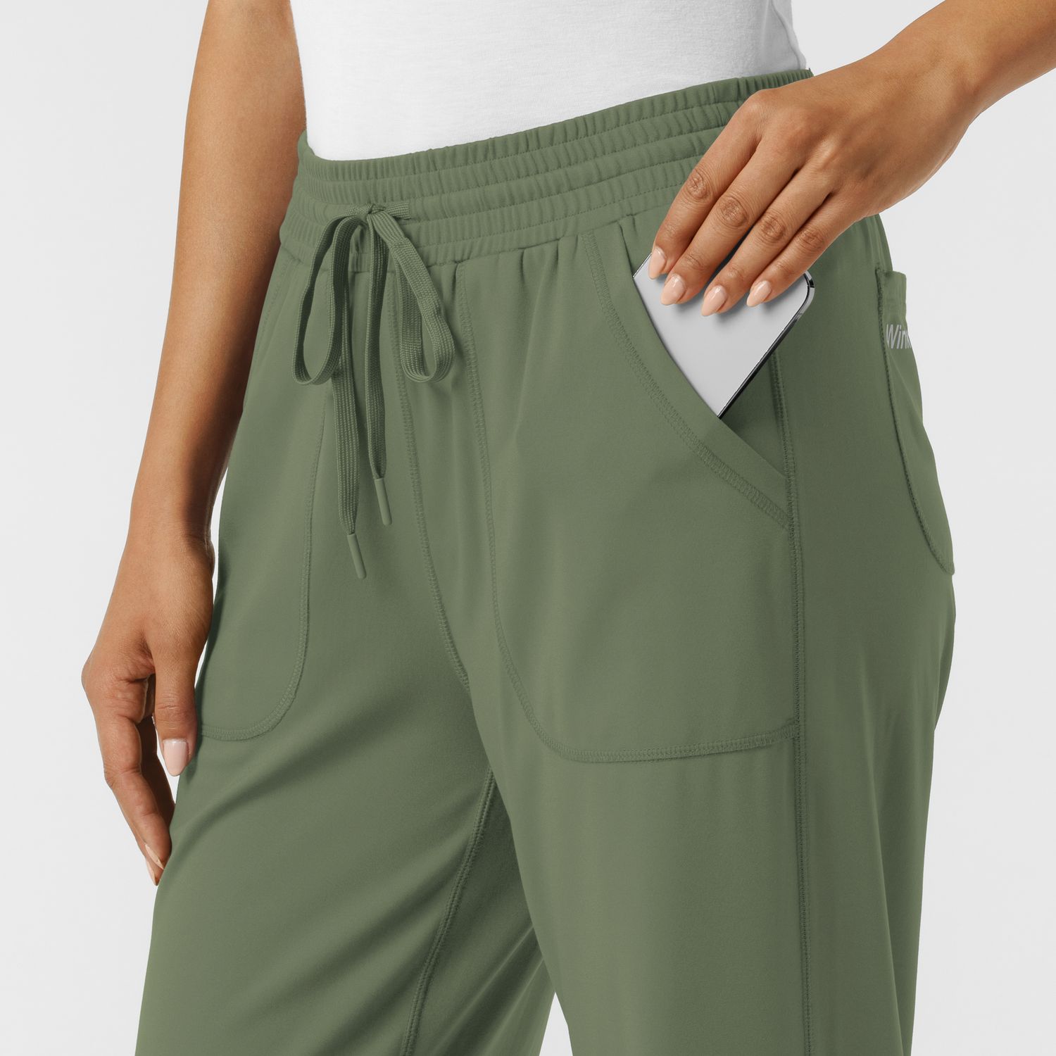 Pantalone donna 5559 largo olive