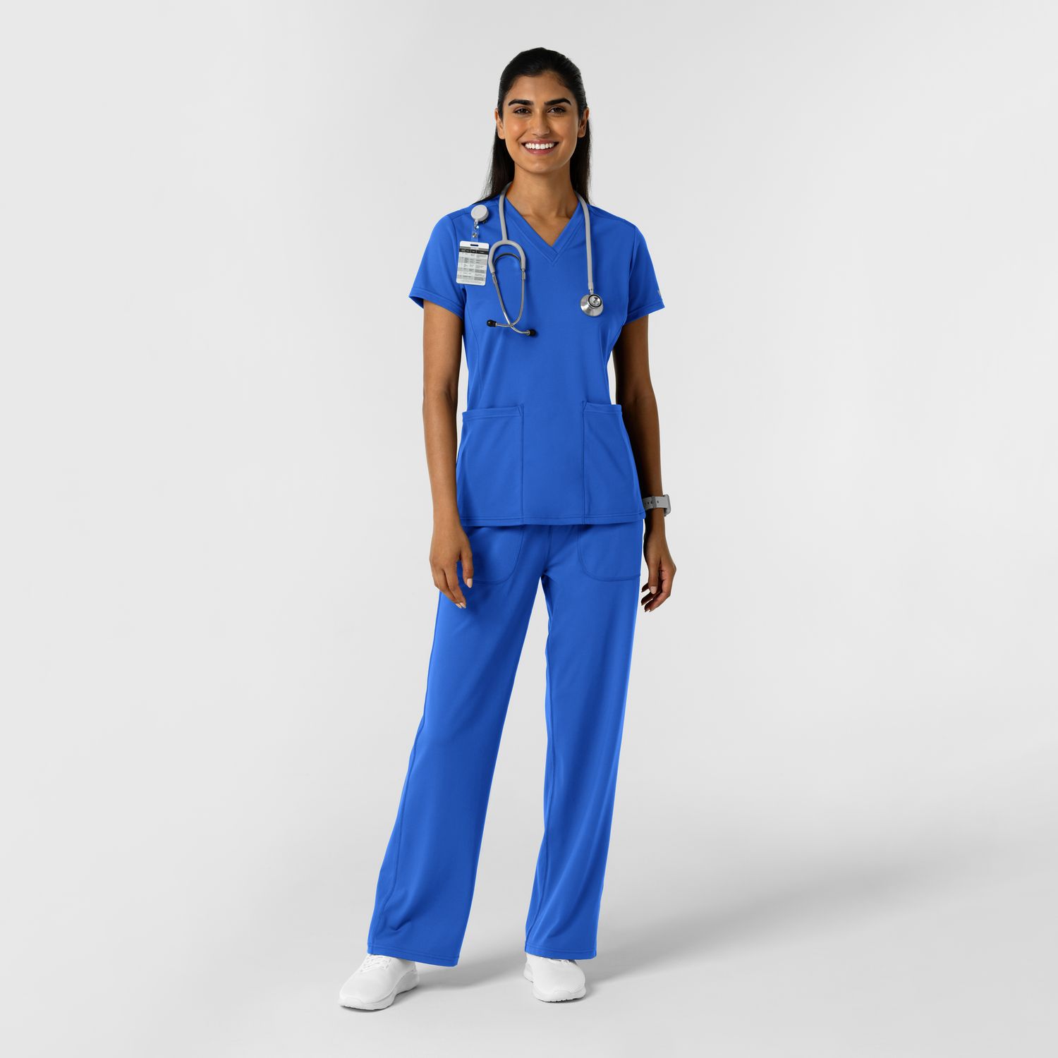 Pantalone donna 5559 largo royal blue