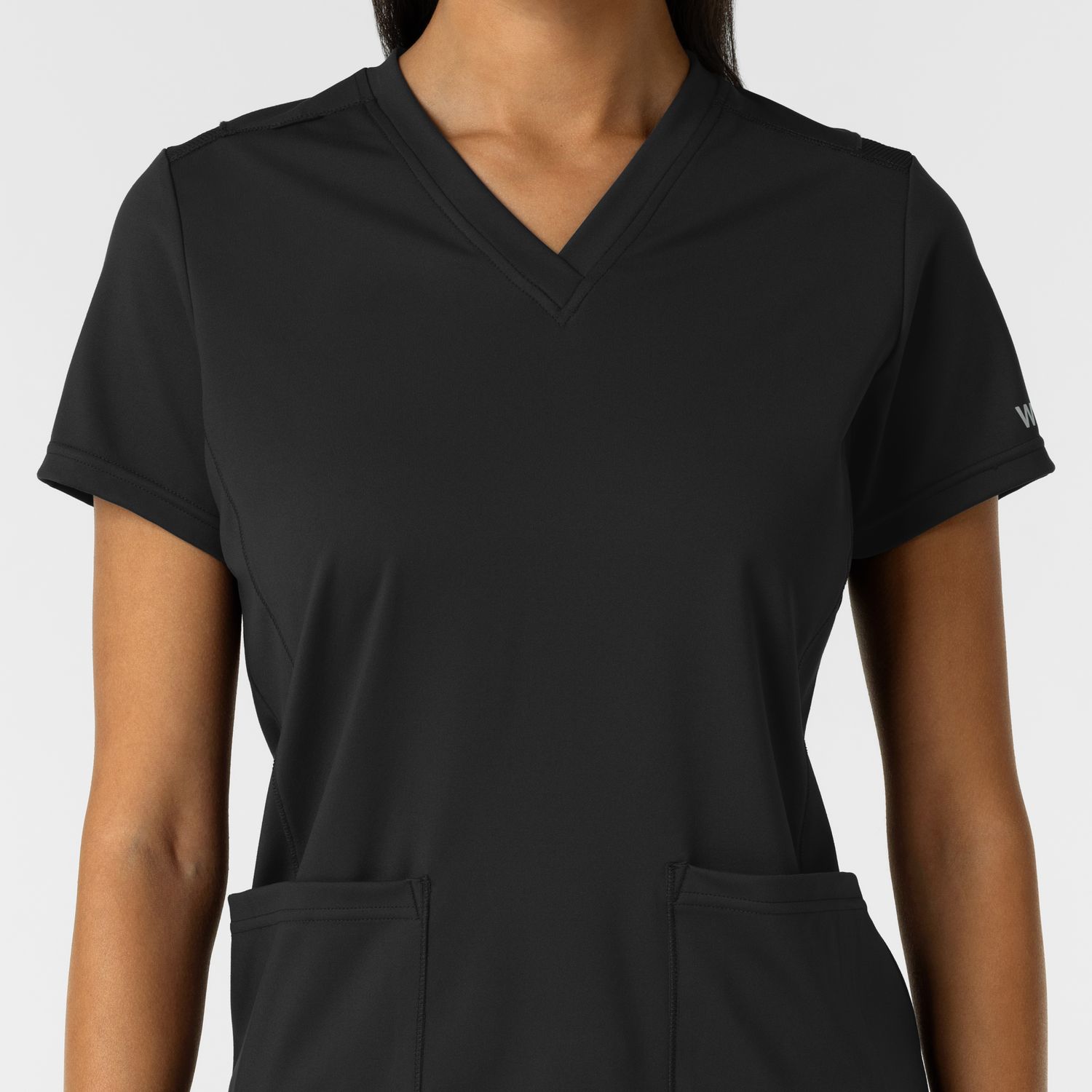 Casacca donna 6559 scollo a V black