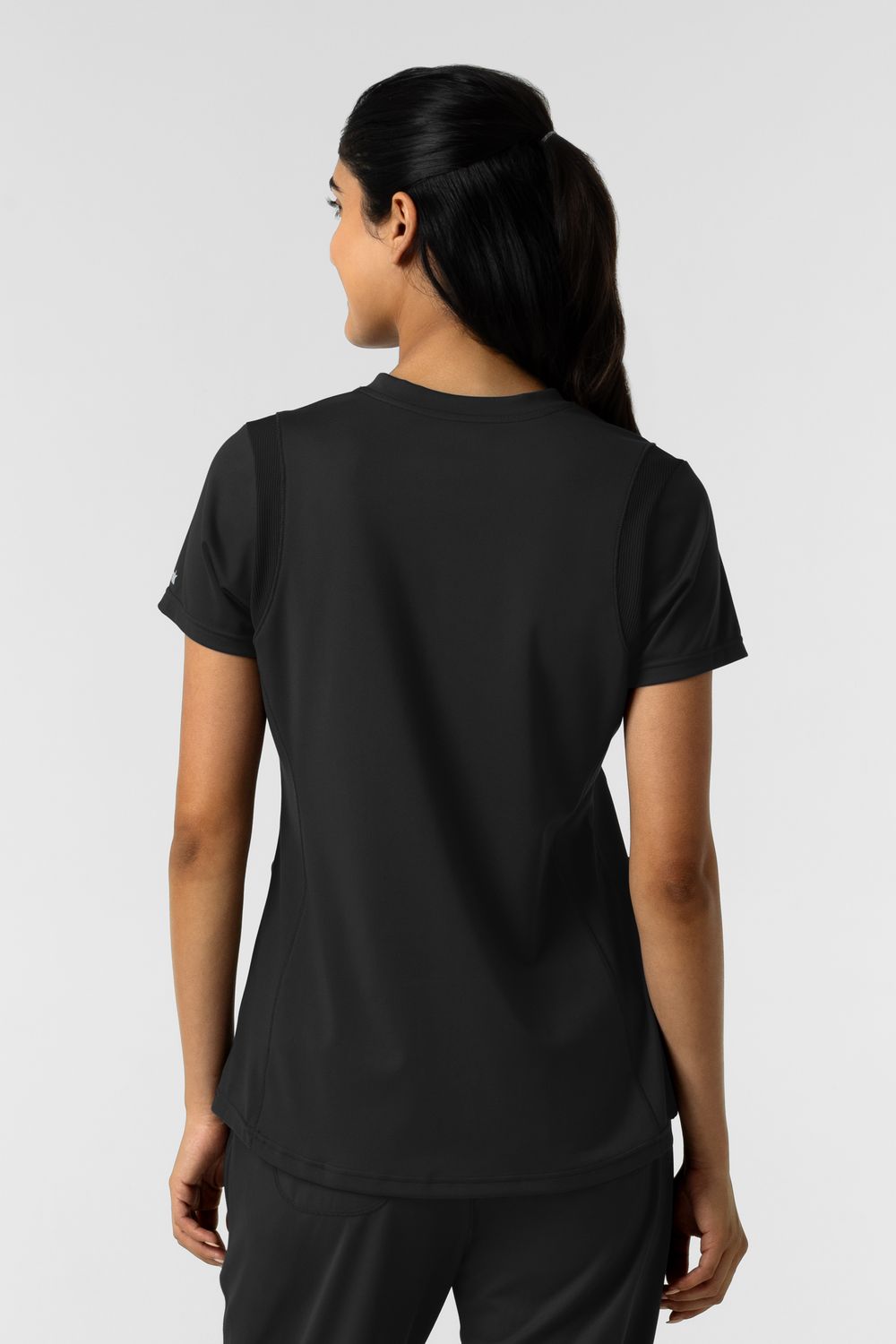 Casacca donna 6559 scollo a V black
