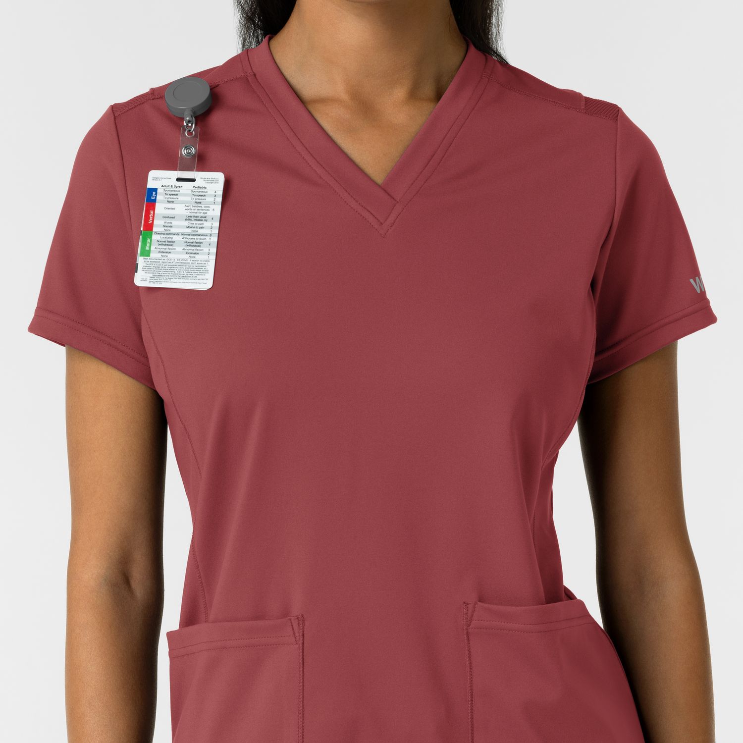 Casacca donna 6559 scollo a V ruby