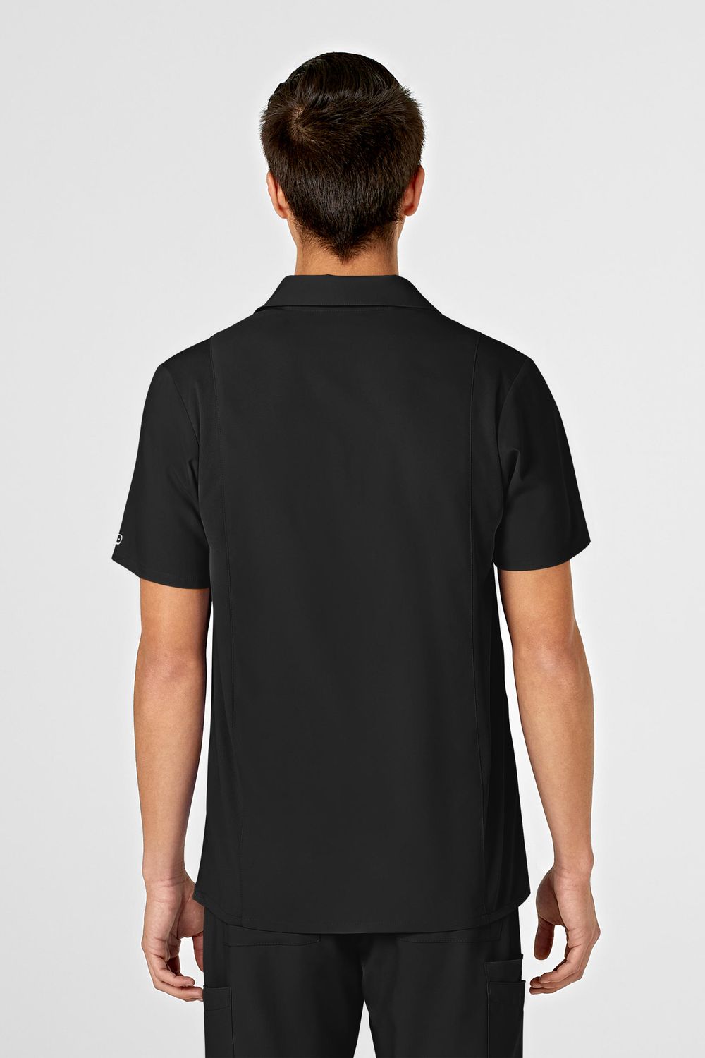 Casacca uomo 6055 scollo a V polo black
