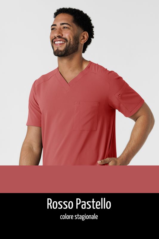 Mineral Red Look - Rosso pastello