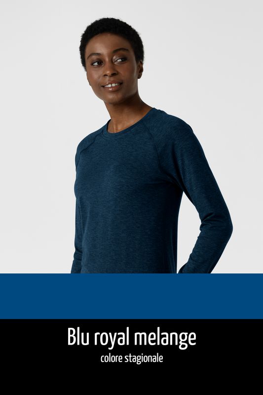 Royal Heather Look - Blu Royal melange