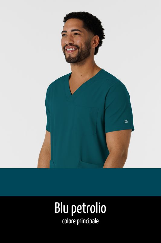 Caribbean Blue Look - Blu Petrolio