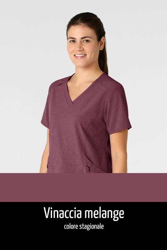 Wine Heather Look - Vinaccia melange