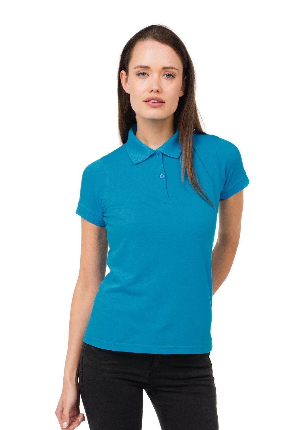 B&amp;C Safran Pure polo donna manica corta