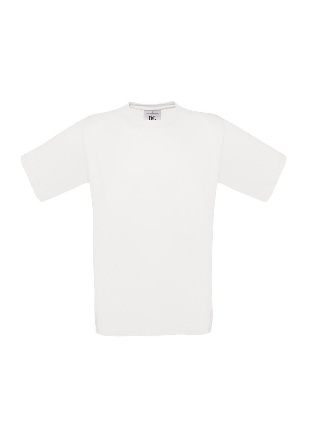 B&amp;C Exact 150 T-shirt unisex manica corta, Colore: 001 bianco