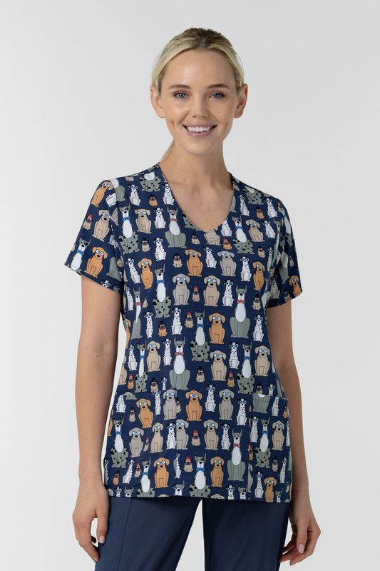 Casacca donna 6147 scollo a V - TAILS &amp; TRAILS