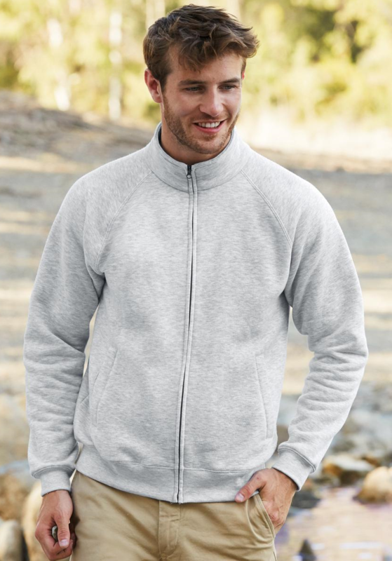 Sweats unisex zip lunga