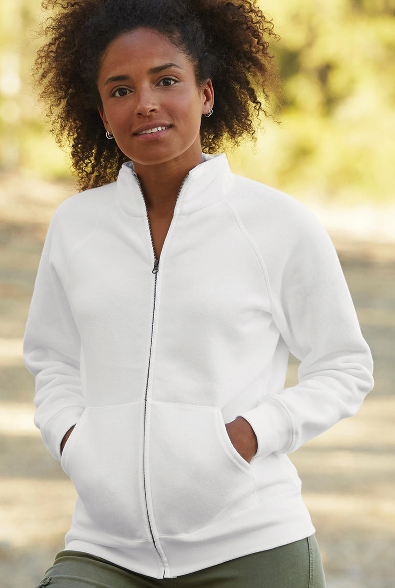 FRUITOFTHELOOM Premium Lady-Fit Felpa donna