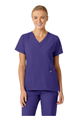 Casacca donna 6155 scollo a V grape