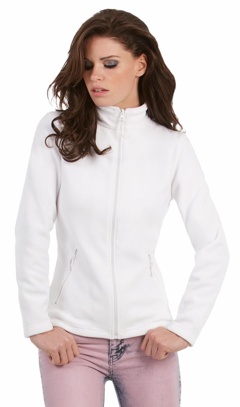 Fleece donna zip lunga