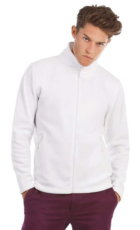 Fleece uomo zip lunga