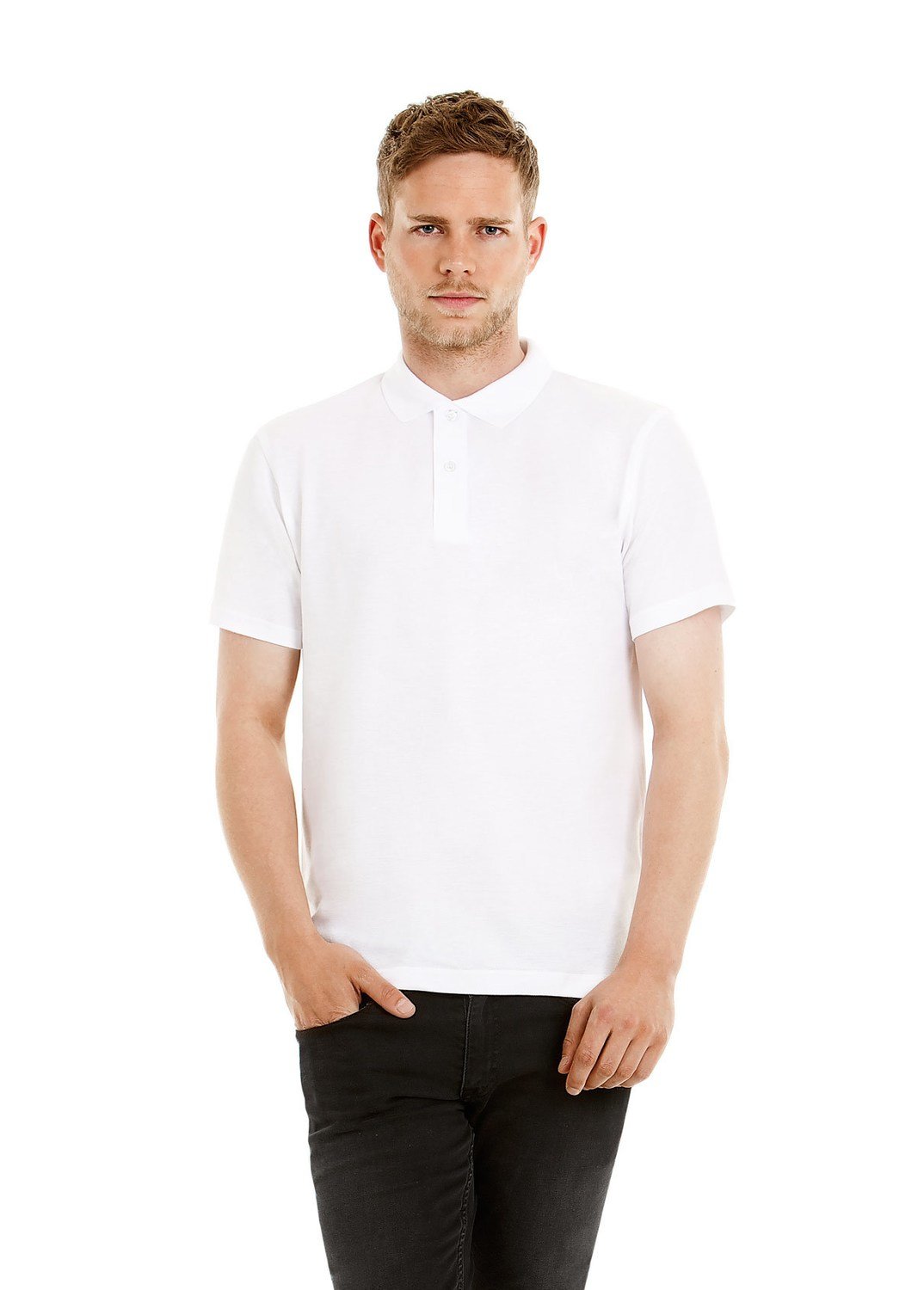 B&amp;C polo unisex manica corta