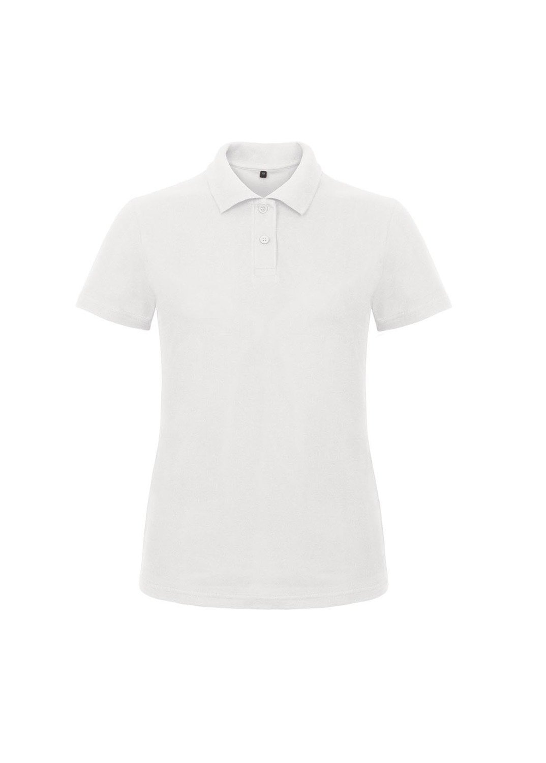 B&amp;C polo donna manica corta, Colore: 001 bianco