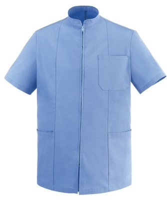 EGOCHEF Vasco Casacca unisex zip azzurro