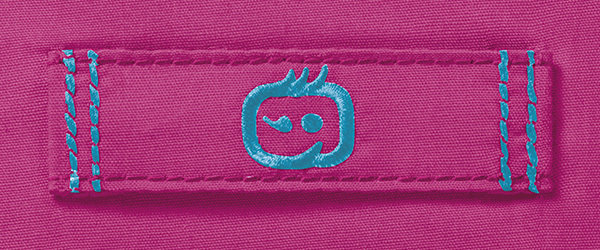hot pink + aqua