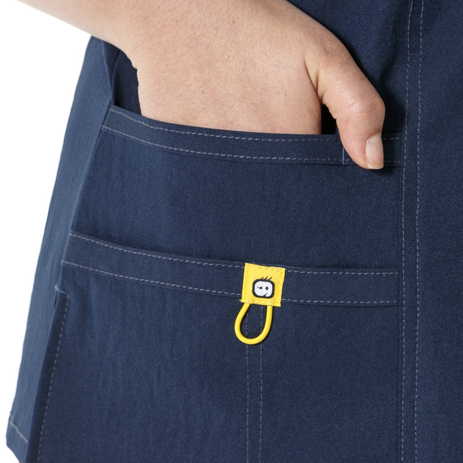 PLUS Casacca donna scollo a V chiuso