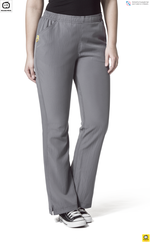 PLUS Pantalone donna gamba svasata