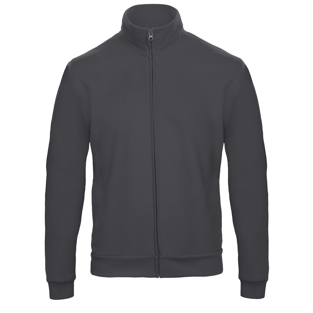 B&amp;C Felpa ID.206 50+50 uomo, Colore: AN883 antracite