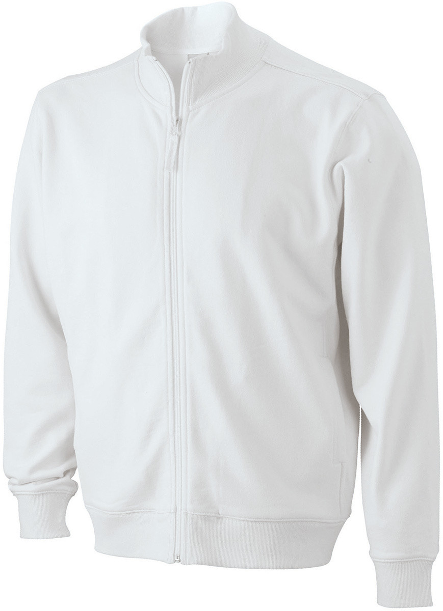 JAMES&amp;NICHOLSON Felpa, Colore: bianco