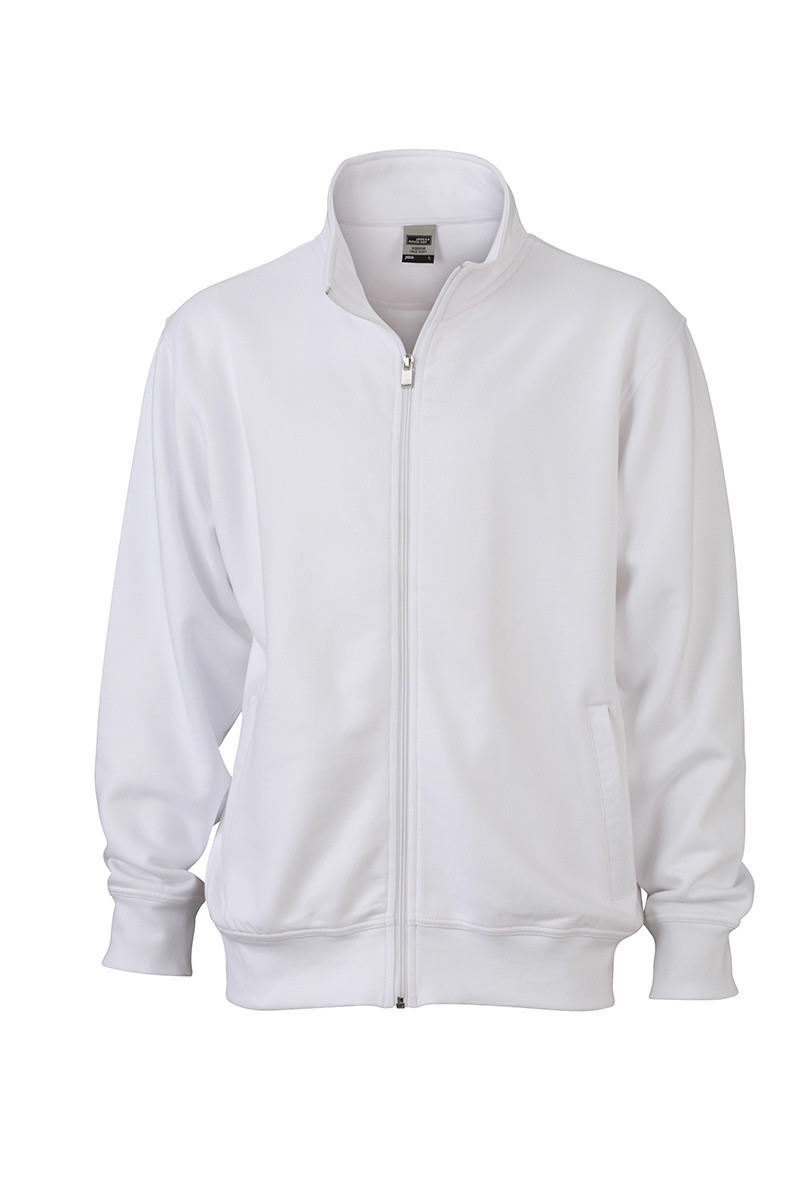 JAMES&amp;NICHOLSON Felpa, Colore: bianco
