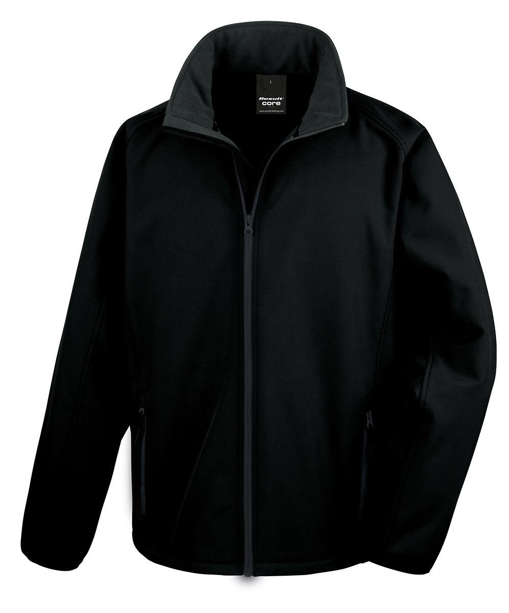 RESULT Soft Shell, Colore: black-black