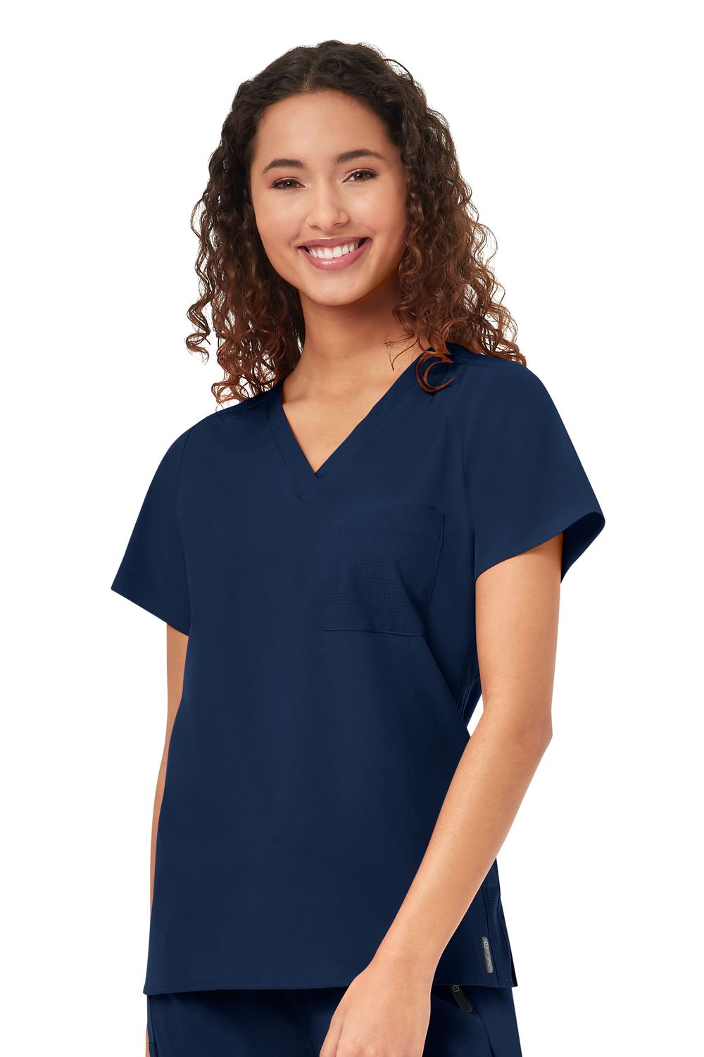 Casacca donna 6321 con taschino navy blue