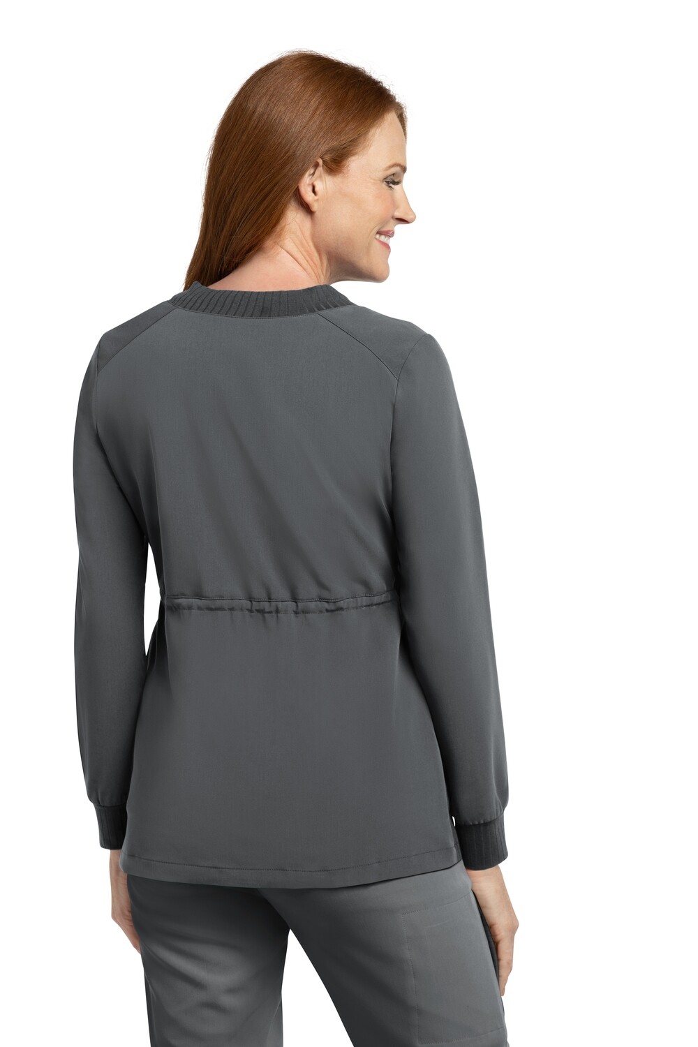 Casacca donna 5101 zip - white