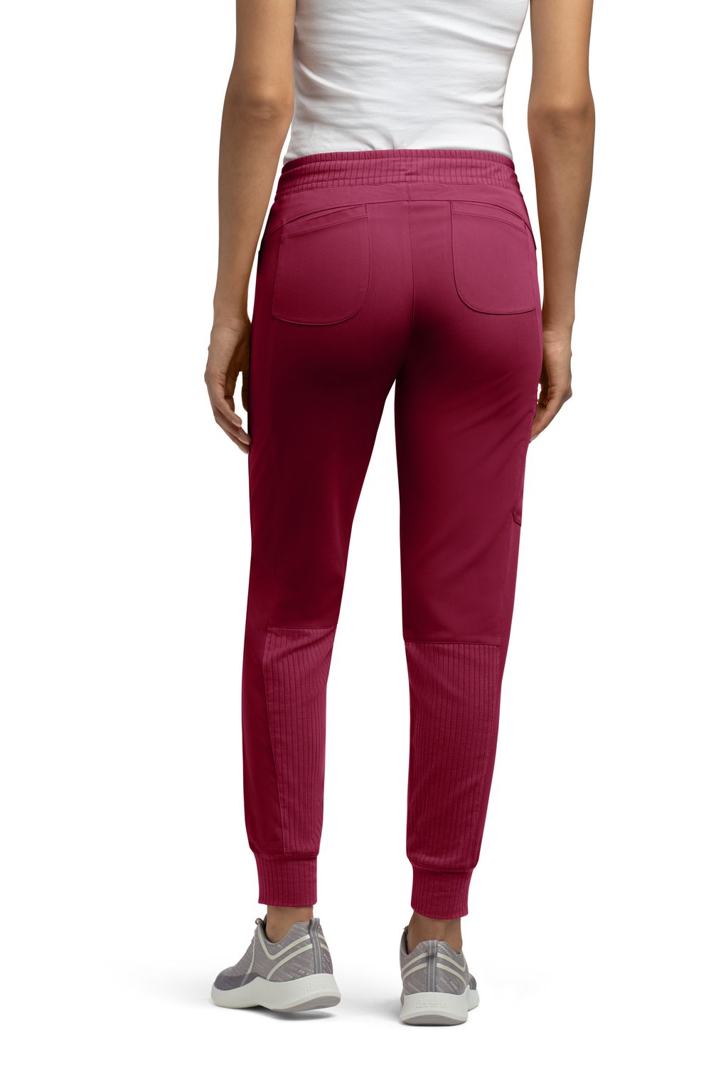 Pantalone donna 9101 jogger - wine