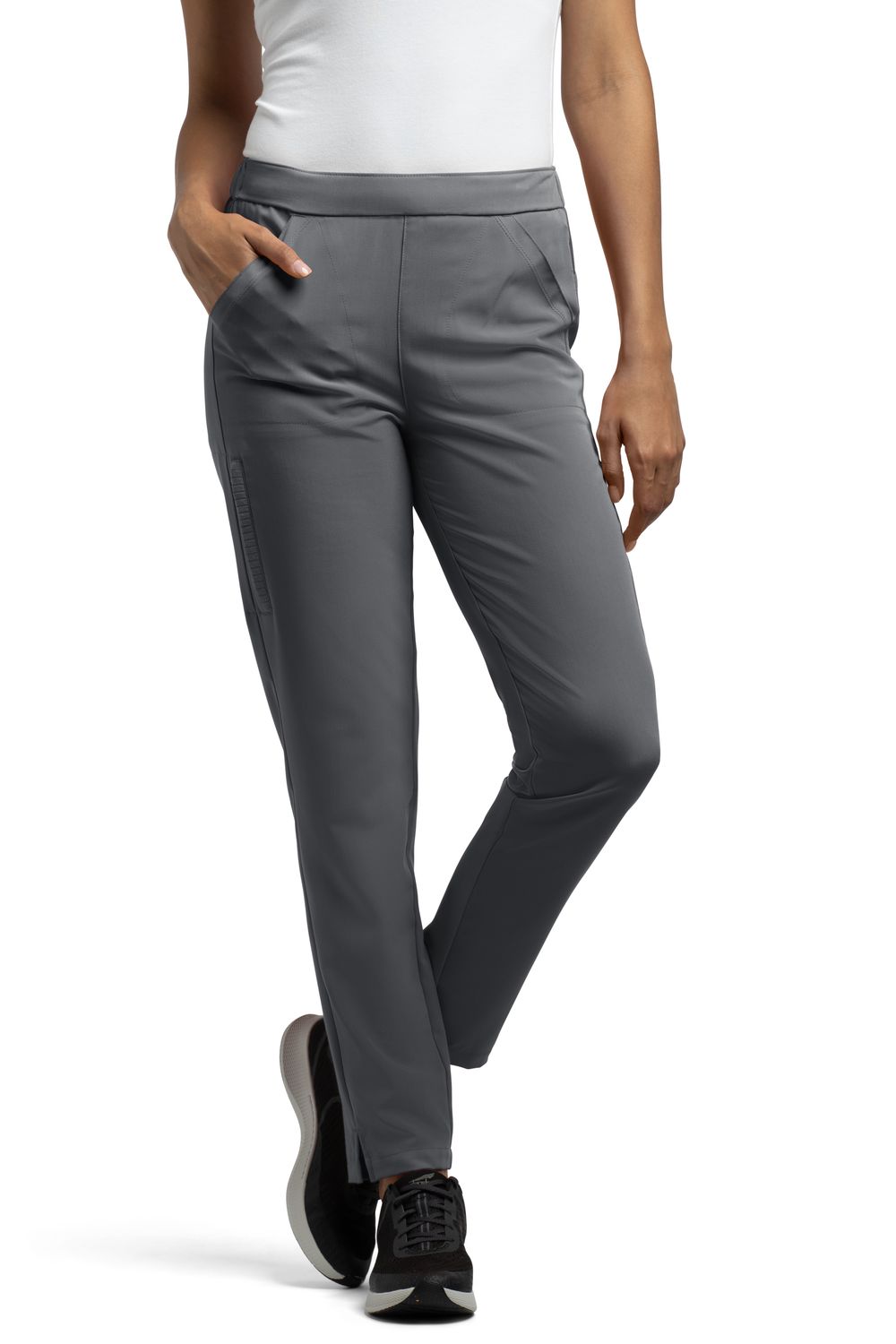 Pantalone donna 9102 dritto - pewter Pantalone donna 9102 dritto - pewter