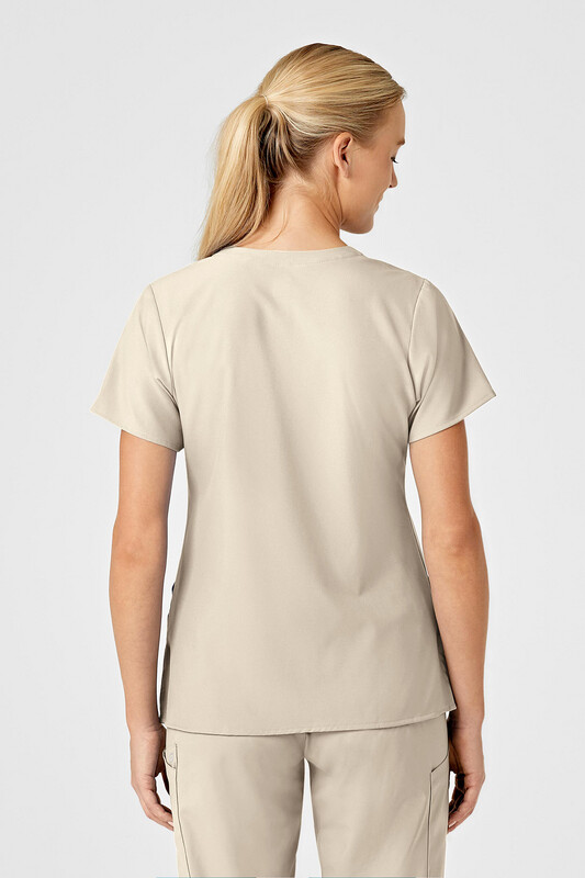 6155 scollo a V - beige