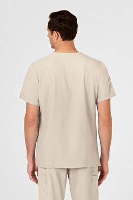 6355 scollo a V - beige