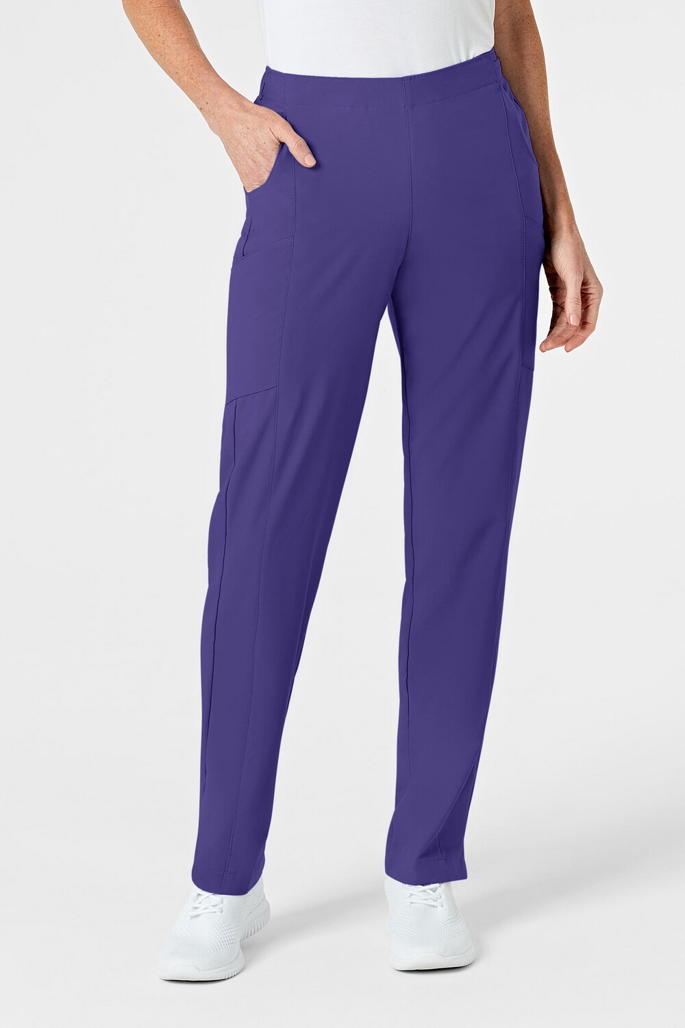Pantalone donna 5155 cargo 7 tasche grape