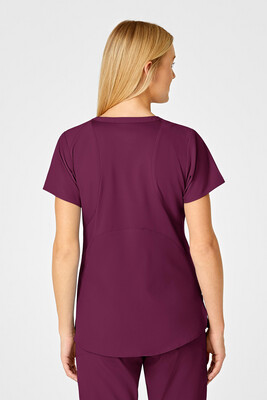 Casacca donna 6555 scollo a V wine