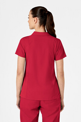 Casacca donna 6955 scollo a V polo red
