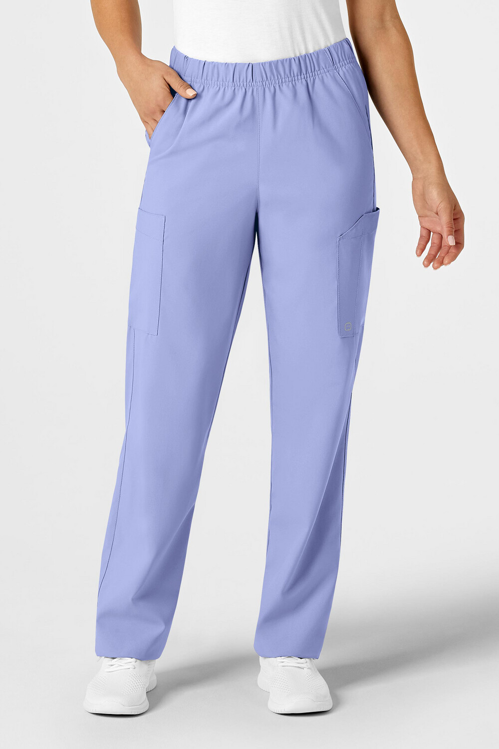 Pantalone unisex 5855 cargo ceil blue