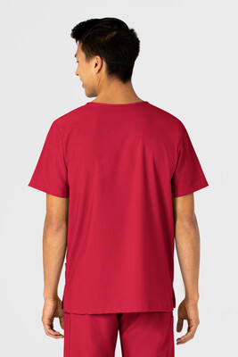 Casacca unisex 6855 scollo a V red