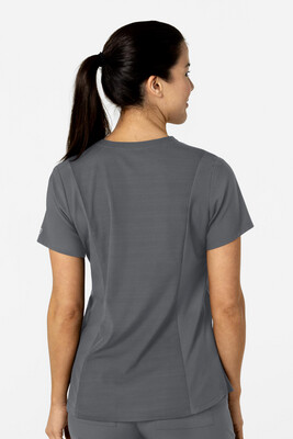 Casacca donna 6045 scollo a V pewter