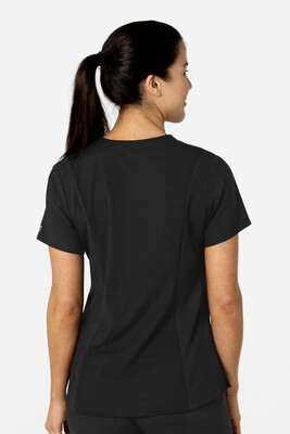 Casacca donna 6045 scollo a V black