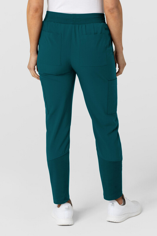 Pantalone donna 5045 sport 8 tasche caribbean blue