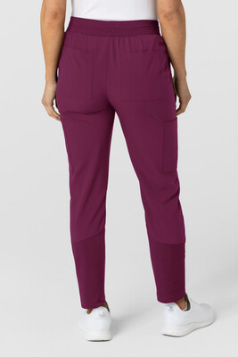 Pantalone donna 5045 sport 8 tasche wine