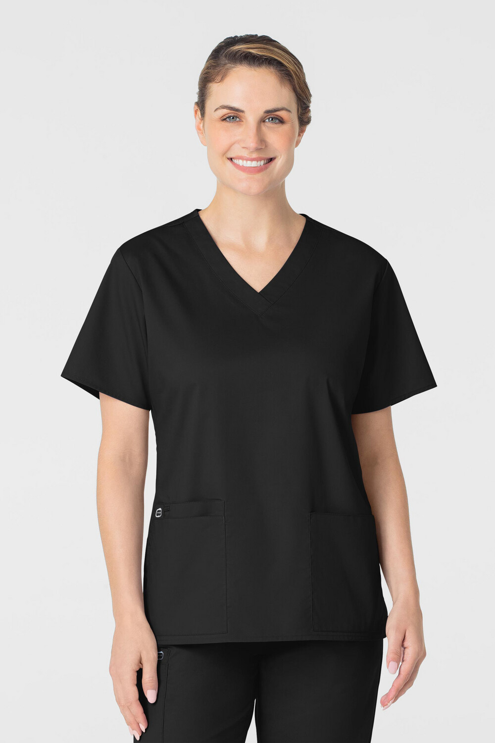 Casacca donna 101 scollo a V black Casacca donna 101 scollo a V black