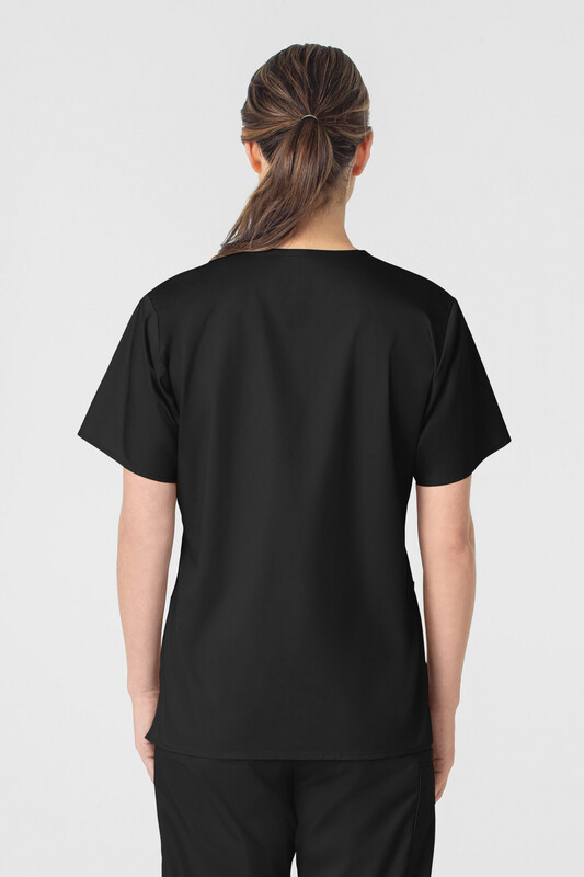 Casacca donna 101 scollo a V black