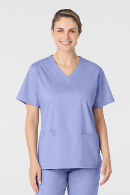 Casacca donna 101 scollo a V ceil blue Casacca donna 101 scollo a V ceil blue